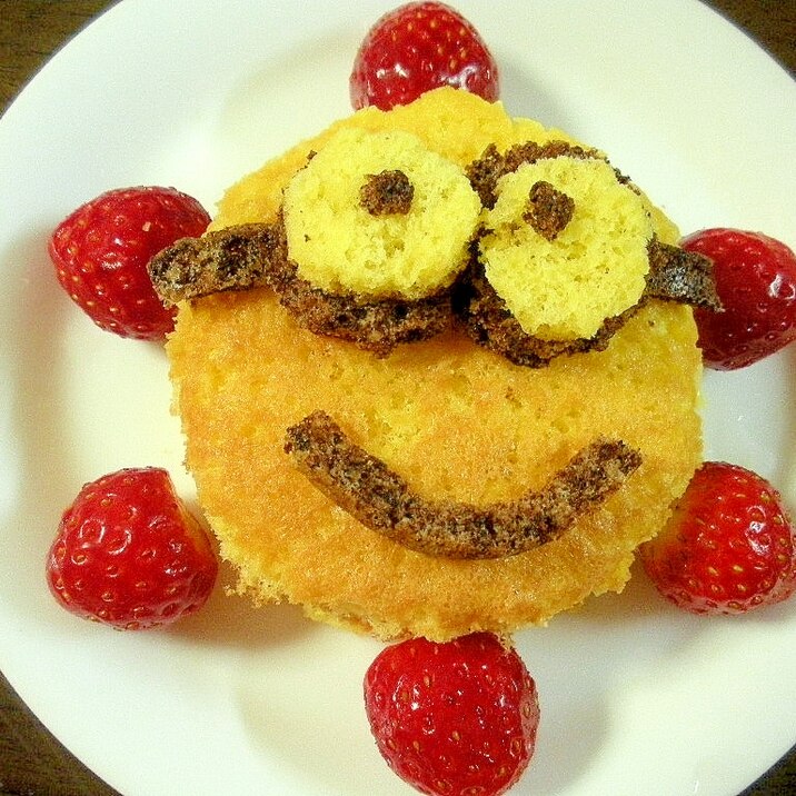 スポンジケーキでミニオン レシピ 作り方 By Kojarin7 楽天レシピ スポンジケーキでミニオン レシピ 作り方 By Kojarin7 楽天レシピ